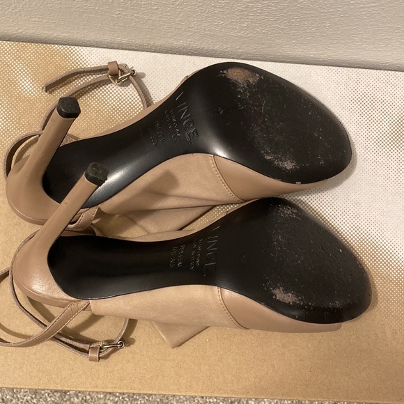 Vince. Vero Cuoio Strappy Heels - Picture 5 of 6